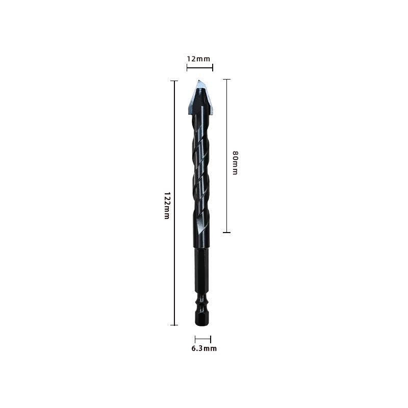 Eccentric Offset Drill Bit for Hard Ceramic Tile Concrete Wall Masonry Twist Drill