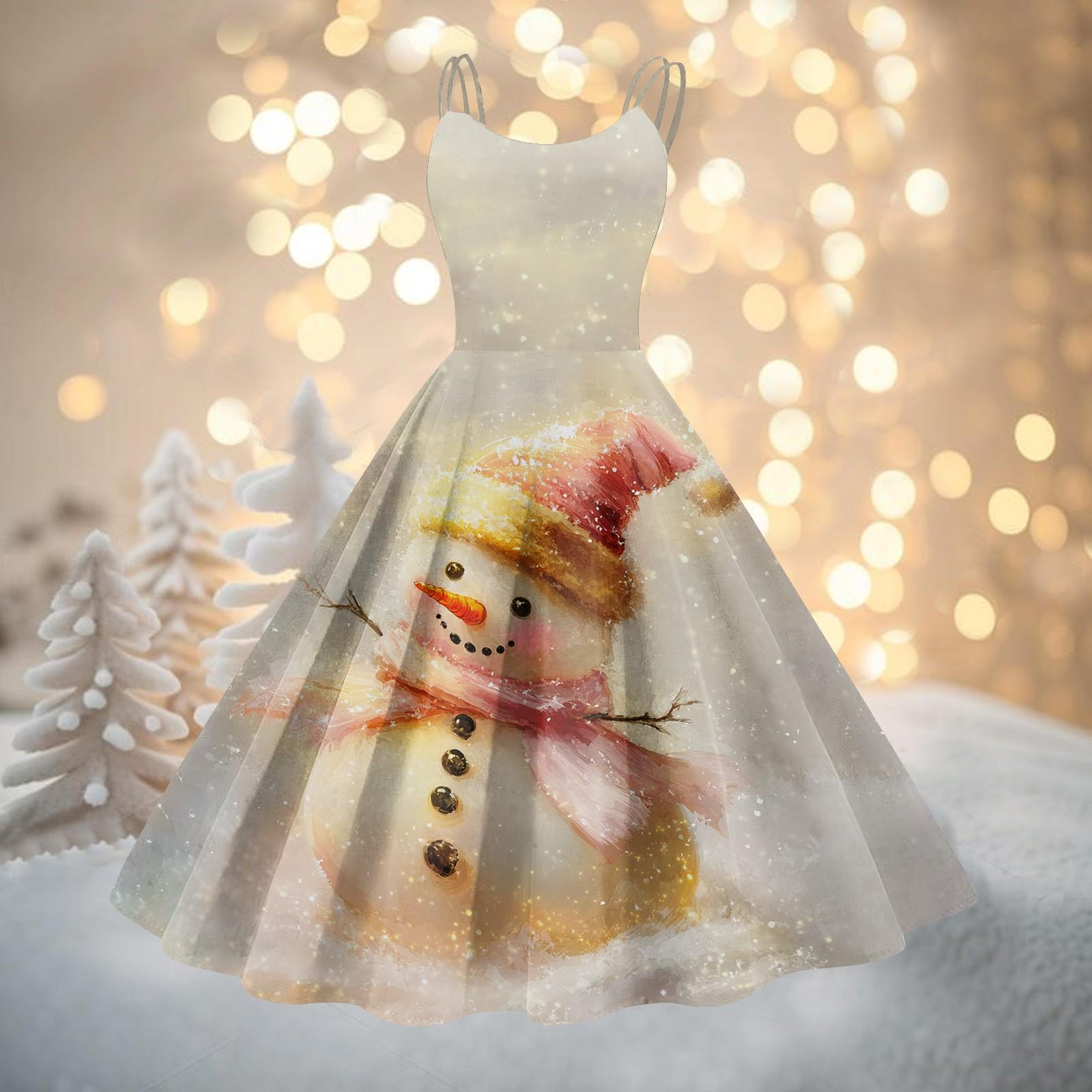 

Женское модное сексуальное коктейльное платье без бретелек с рождественским принтом в стиле панк, винтажное платье. XL жёлтый