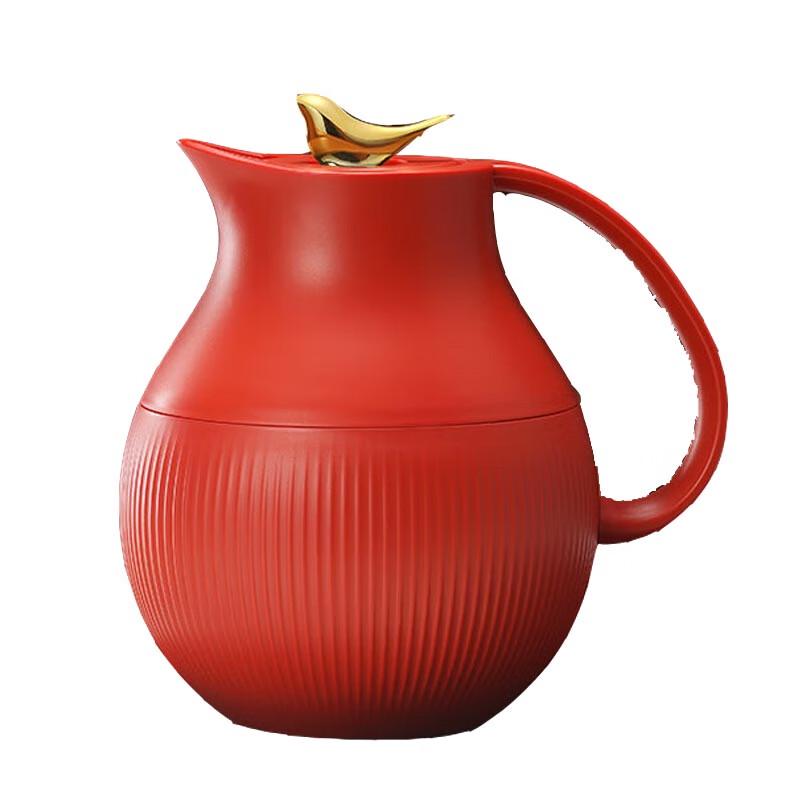 RELEA Large Capacity Insulated Thermos with Glass Liner