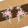 1Pair Dress Embroidered Fashion Embroidered Decals Fabric Sticker Lingerie Breast Flower Sewing DIY Polyester Flower Applique
