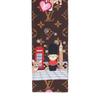 Louis Vuitton Christmas Collection London Xmas Headband Silk Scarf Men accessories Brown M00489