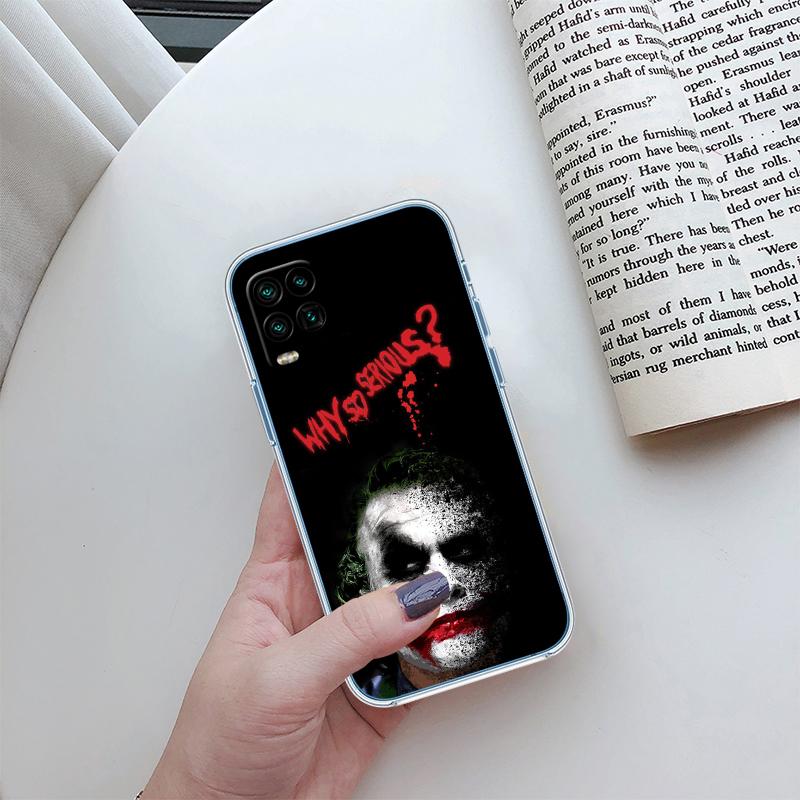 Joker Art Transparent Phone Case for Motorola Moto Edge 20 30 40 50 S30 Fusion Ultra Pro Neo Lite + G200 G23