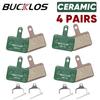 BUCKLOS MTB Ceramic Brake Pad Bicycle for Shimano B01S B03S B05S MT200 SRAM AVID High Heat Dissipation Pads Cycling Accessories