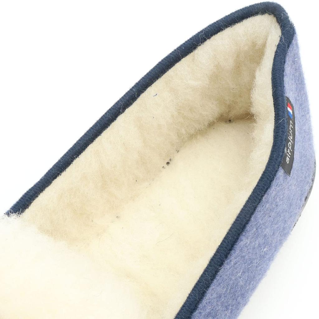 Air Plum SODOPAC WECOLO Room Shoes Indoor Made In [Slippers, Shoes, France] (Size 43, Blue)