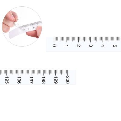 Self Adhesive Tape Measure Metric 100cm/150cm/200cm Measuring Tape Vertical Read Workbench Ruler Saw Table Woodworking Tools