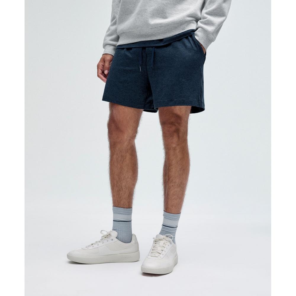 

Lululemon Soft Jersey Short 5 Heathered Classic Navy Heathered True Navy XXL/5