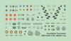 Mark 1 Eurofighter Typhoon Decal Plastic Model Decal MKMDMF14436 1/144 Two-seater (for Revell) (Airplane)