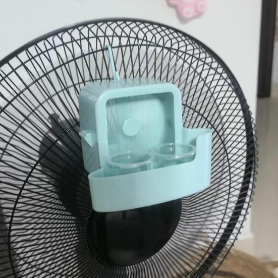 Fan Cooler Portable Mini Hanging Fan Easy Installation No Drilling Compact Size Cooling Fan