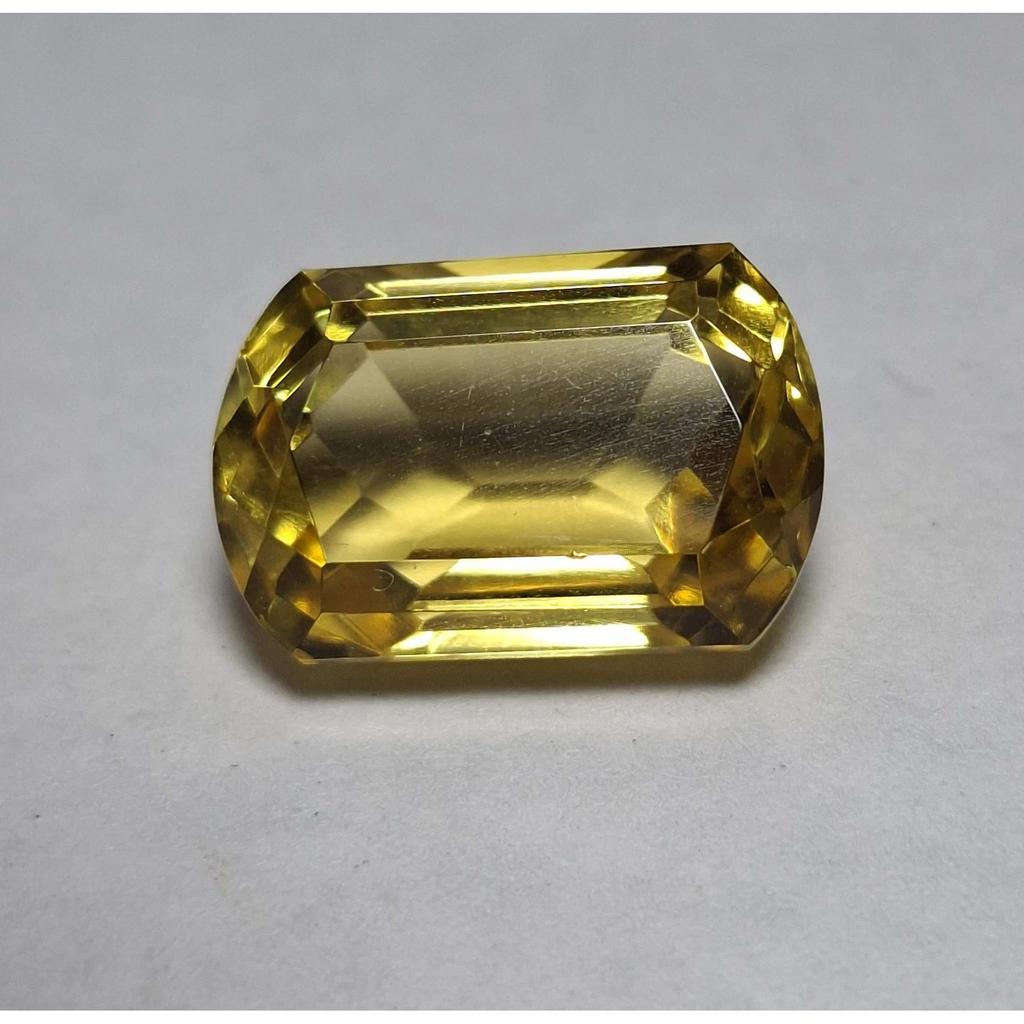 Yellow Sapphire Natural 12-14 Ct Fancy Cut VVS Certified Loose Gemstone
