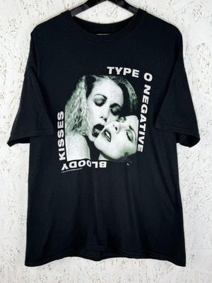 Typ O Negative Bloody Kisses 2018 Metal Band T-Shirt Schwarz Größe XL Unisex T-Shirt