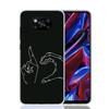 Middle Finger Phone Case For Xiaomi Poco F7 Ultra X7 X6 Pro X5 Redmi 15 15C 13 13C 12 12C 10 10A 10C 9 9A 9C 9T Shell Poco X7 X6