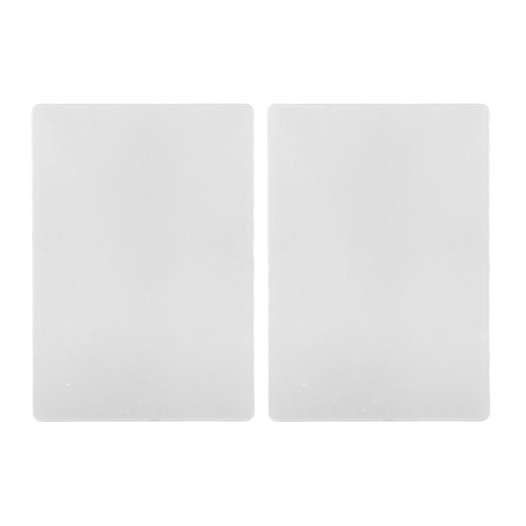 Clear Acrylic Sheet Transparent Plastic Panel Board for DIY Projects Signs Home Decor Photo Frame 2 Pieces