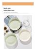 French Cream Style Ceramic Tableware Set - 4/6 Pieces, High Temperature Resistant Plates for Family Use
