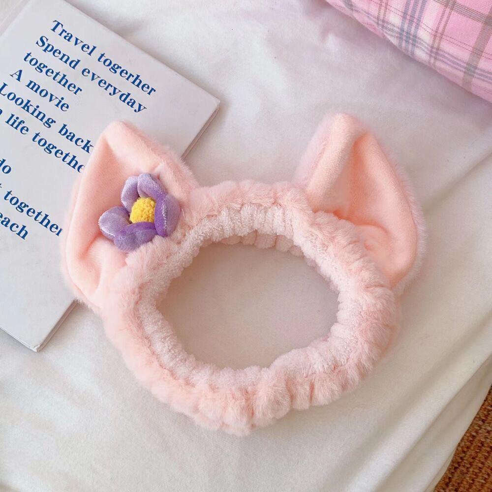 Cute Cartoon Face Washing & Makeup Headband for Women