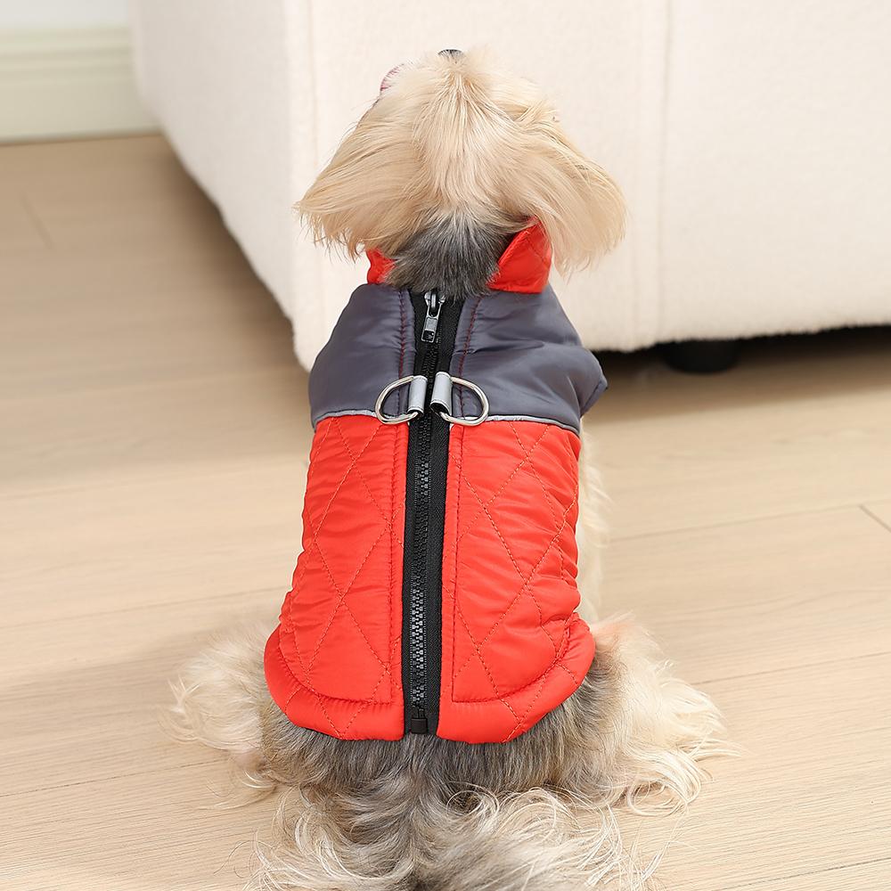Waterproof Small Dog Coat Autumn Winter Warm Pet Clothes For Dogs Cat Safety Reflective Puppy Vest Jacket Chihuahua Pug Costume