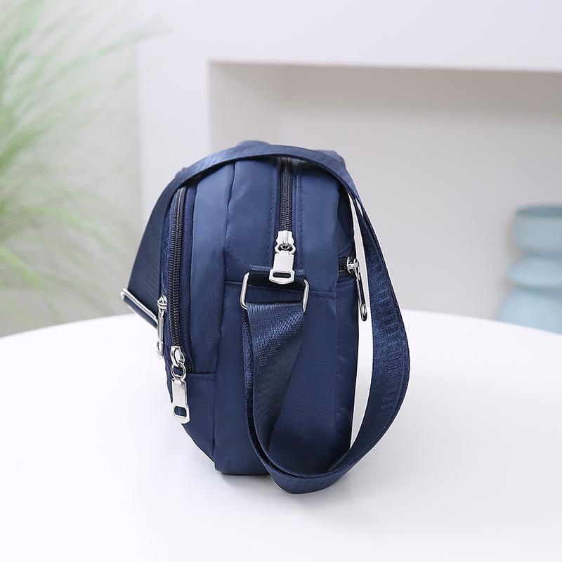 Women's Travel Crossbody Bag - Red & Black Shoulder Bag