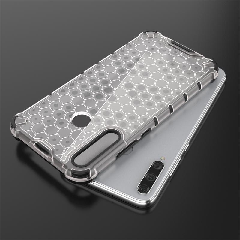 For Huawei Y5P Y6P Y7P Case Transparent Hybrid Armor Shockproof Phone Case For Huawei Y7 Y6 Y9 Prime 2019 Silicone Back Cover