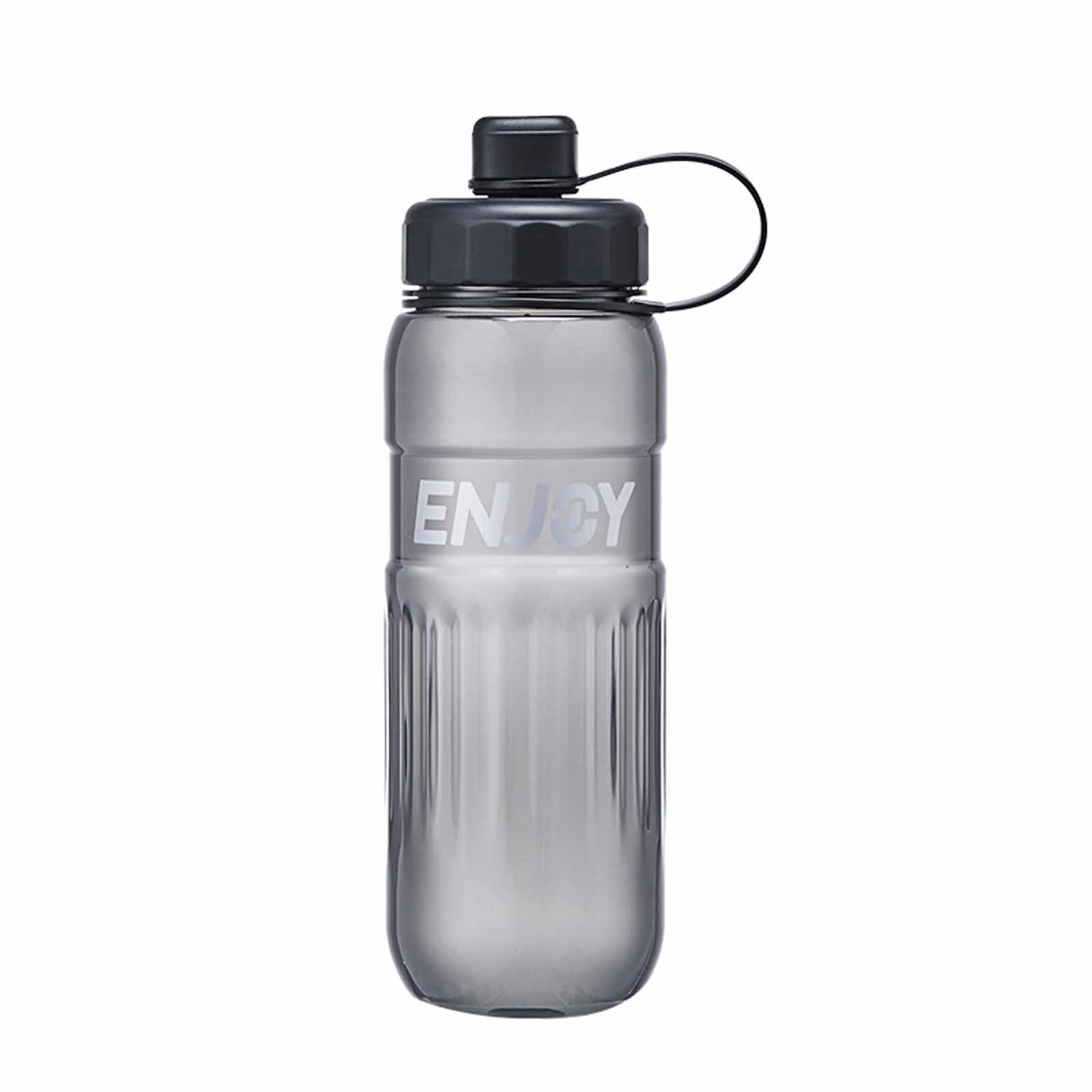

Large Capacity Fitness Water Bottle, Shockproof Transparent Plastic Sports Bottle for Men, Portable Gym Exercise Cup S