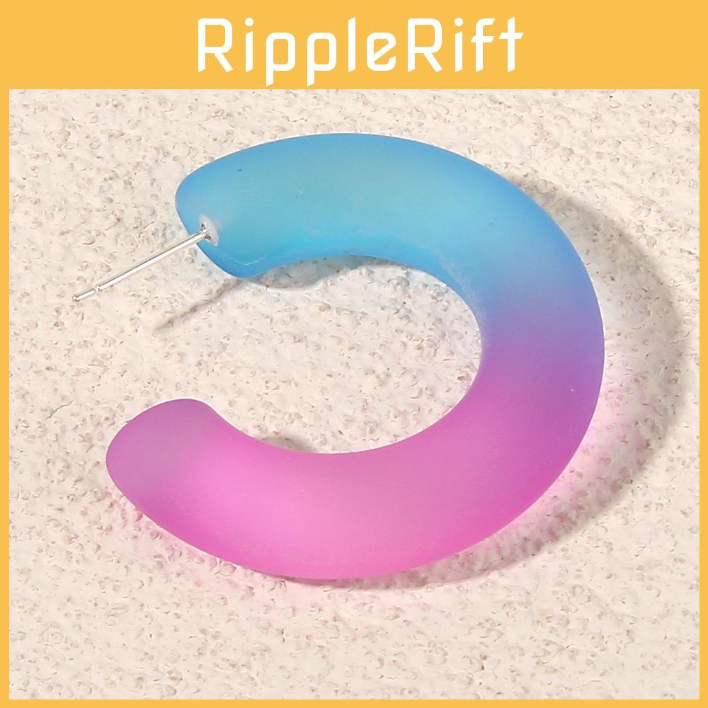 Acrylic Geometric Earrings For Women Stylish Summer 2021 With Colorful Accent For Celebrations And Gifts