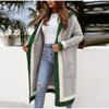 Thick Hooded Knit Women Cardigan Sweater Spring Autumn Winter Knitted Soft Loose Coat Long Cardigans