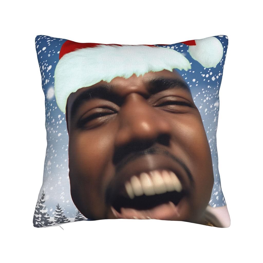 Kanye West Meme Pillow Cover  Square Cushion Cover Vintage Pillow Case For Sofa Home Decor