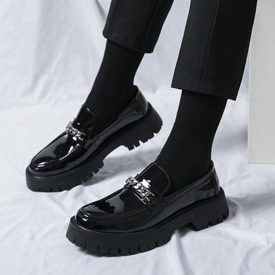 Fashion New Leather Men Casual Shoes Fashion Thick Bottom Designer Loafers Classic Slip-on High Quality Business Oxford Shoes Mocassins