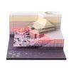 Customized Creativity Cute House Model Custom 3D Memo Pad Sticky Note Notepads Tear Promotional Memo Pads Stationery