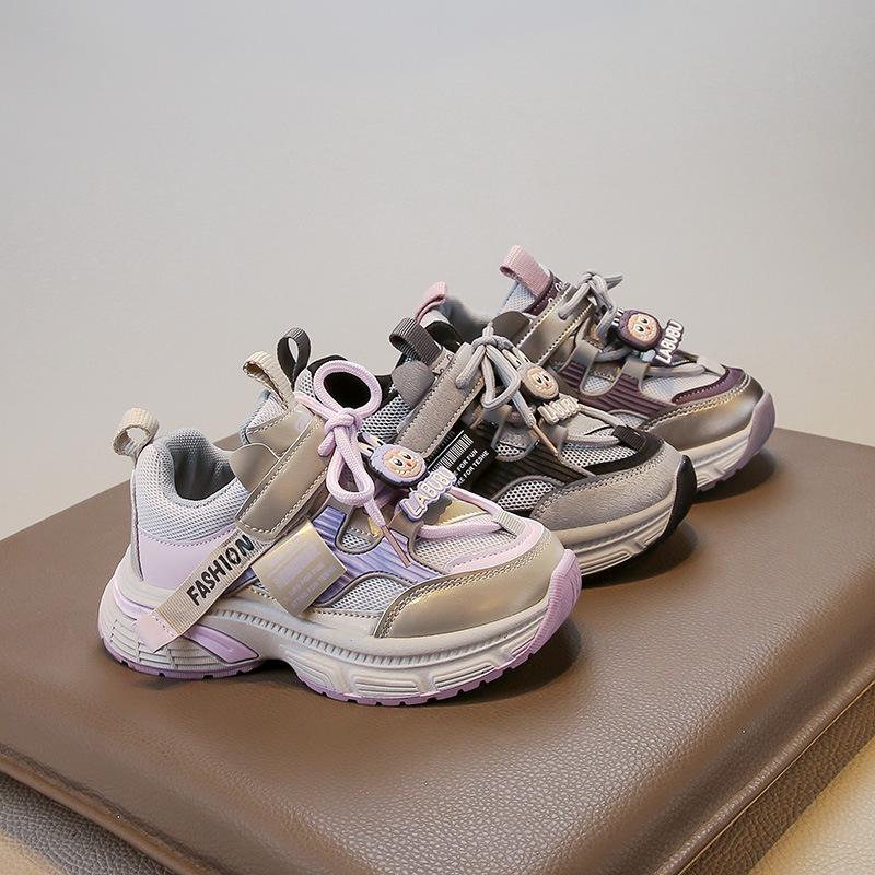 Comfortable Spring Autumn Sports Shoes For Big Kids Boys Girls Fashionable Casual Running Sneakers For Students