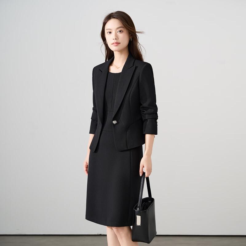 Women's Office Wear Suit Jacket & Dress Set
