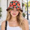Fruit Pattern Bucket Hat Sun Protection Sun Hat Creative Fisherman Hat  Outdoor Travel