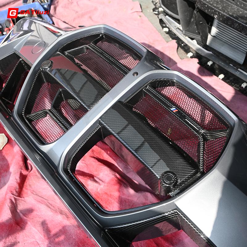 Front Grille Mesh Cover Air Inlet Vent Pane For BMW M3 M4 G80 G82 G83 Air Inlet Grill Mesh Sheet Anti Insect Net Honeycomb