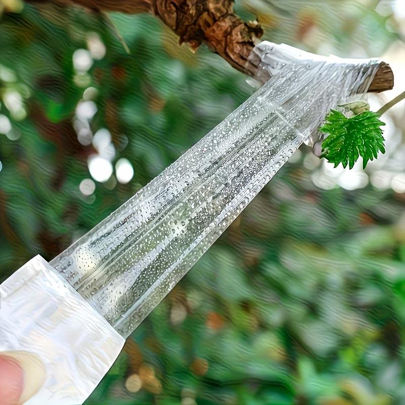 Fruchtbaum-Pfropfband, Dehnbares Gartenpfropfwerkzeug Pflanzen Selbstklebend Floristikfolie für Obstbäume und Poly-Knospenpfropfung