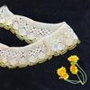 Dual-Color Cotton Lace Trim - 5.7cm Wide, DIY Dress Accessory Fabric