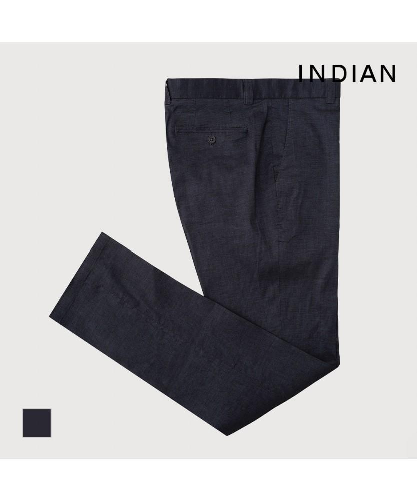 INDIAN Linen Blend High Stretch Set Pants_Miudaym3361