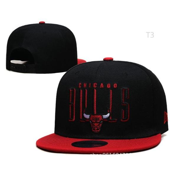 Source Baseball Cap Basketball League Bull Hat Street American Retro Embroidery Flat Edge Bull Head Casual Hat