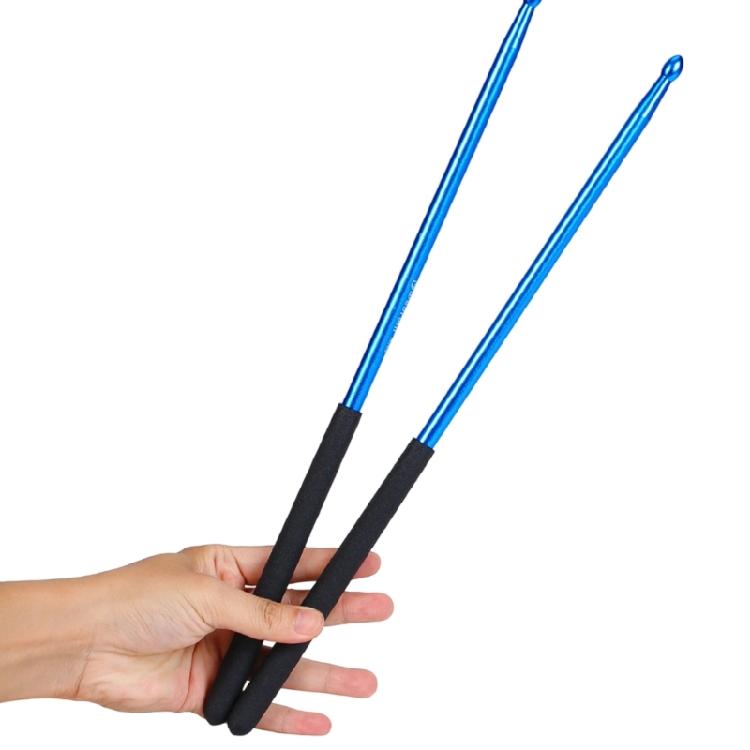 High Performances Drum Sticks Aluminum Construction Antislip Precisions Balanced Suitable for Various Music Styles