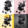 Stroller Ultra Kids Lightweight Foldable Convertible Seat One Rotation Button