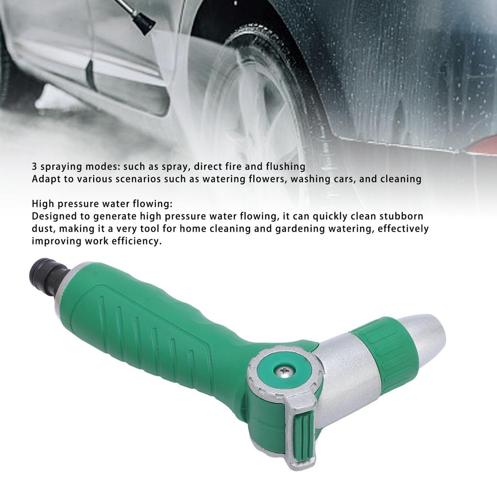 Garden Hose Nozzle Sprayer 3 Modes High Pressure Multifunctional Water Hose Sprayer Nozzle for Watering Car Washing