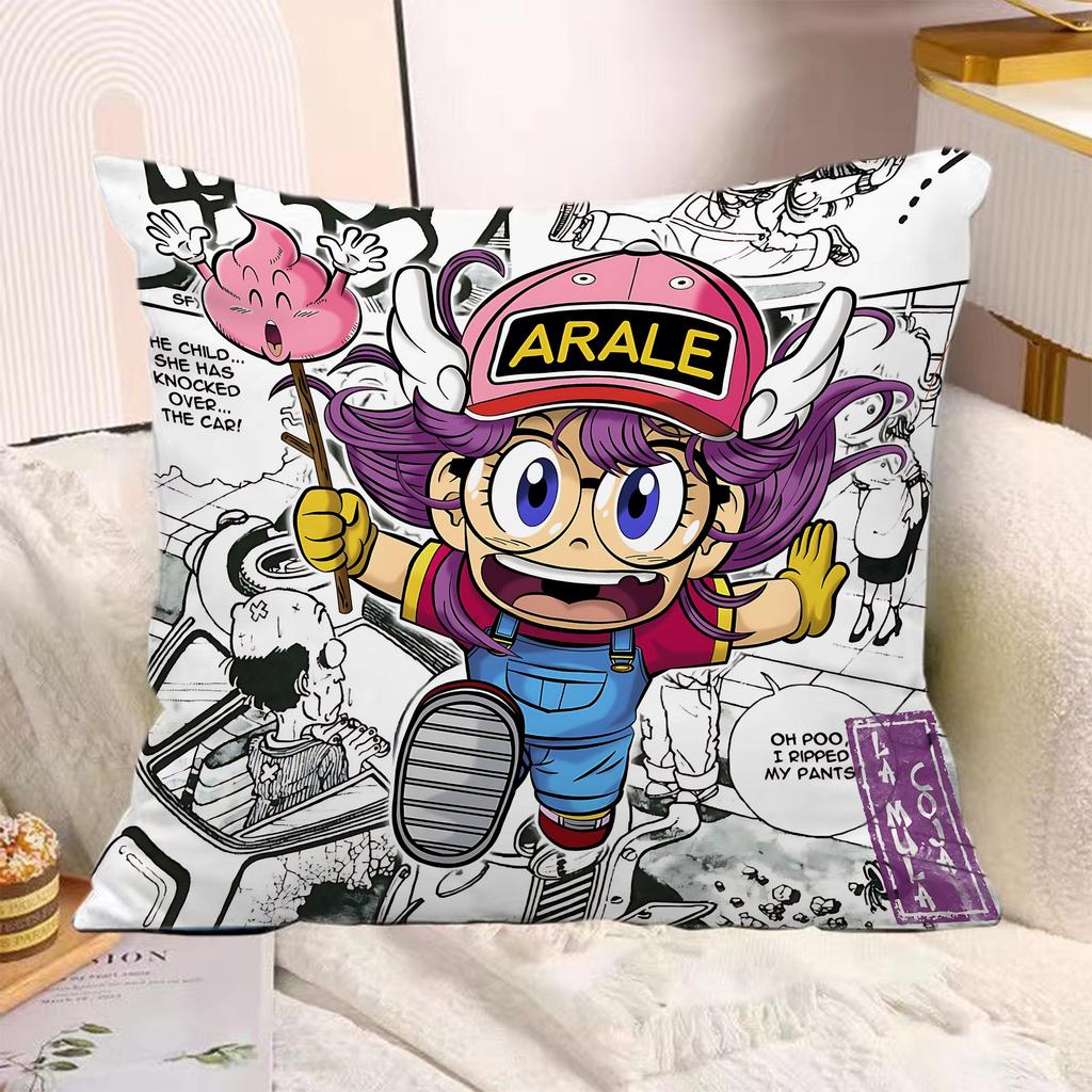 Hot Comic Pillow Covers Cartoon Sofa Decorative Home Doublesided Printing Short Plush Cute Cushion Dr SSlump Cover