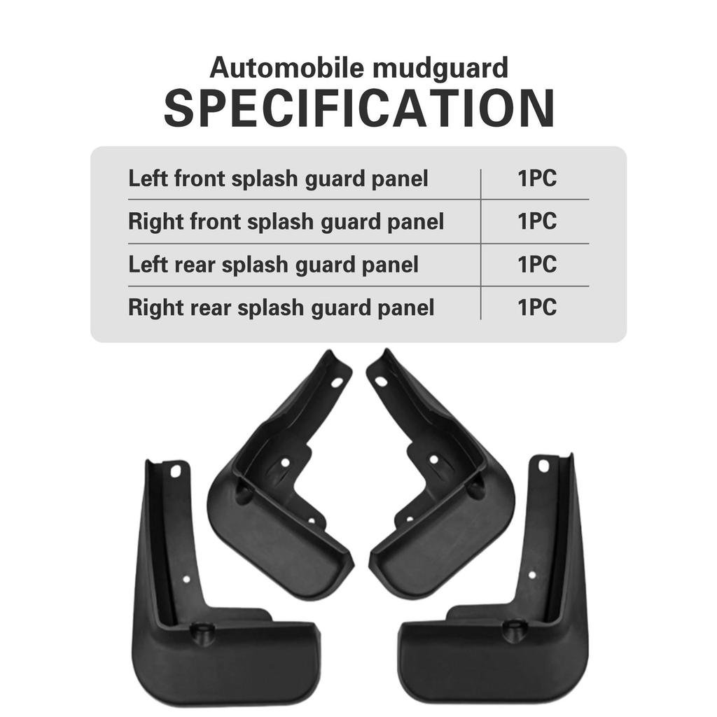 Toyota Camry Sport Mudguards (2018-2023) - Cross-Border Edition