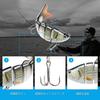 TRUSCEND Fishing Saltwater Freshwater Suitable for Spanish and Various Other [6-Joint Design] Lure, 20g, 3-Pack, Lifelike, & Minnow, Seabass,