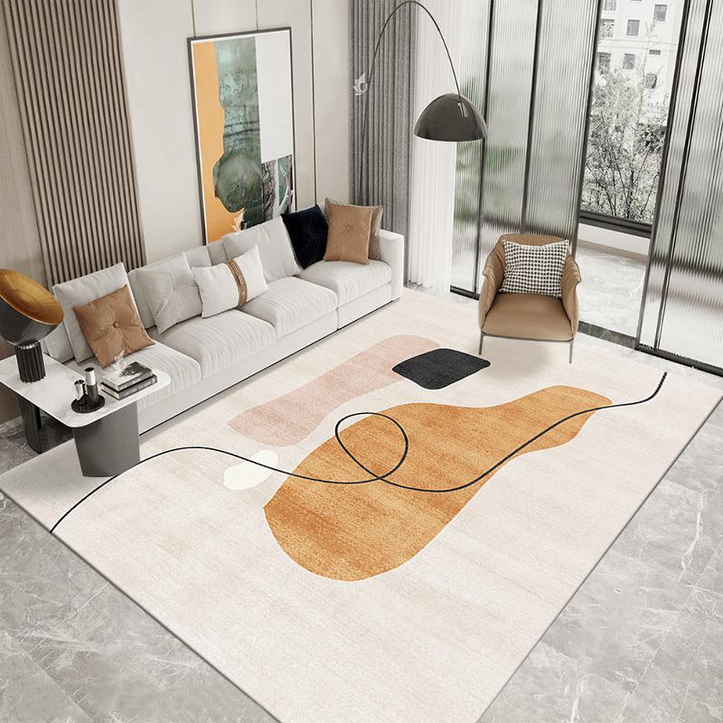 Modern Abstraction Living Room Decoration Carpet Nordic Style Rugs for Bedroom Non-slip Large Area Mat Home Washable Lounge Rug