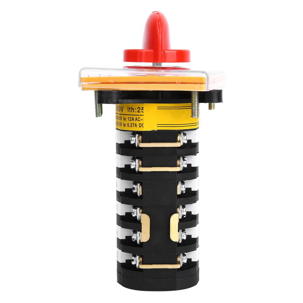 

T16EXF64D6 8-позиційний поворотний кулачковий універсальний селектор перемикача для фрезерного верстата