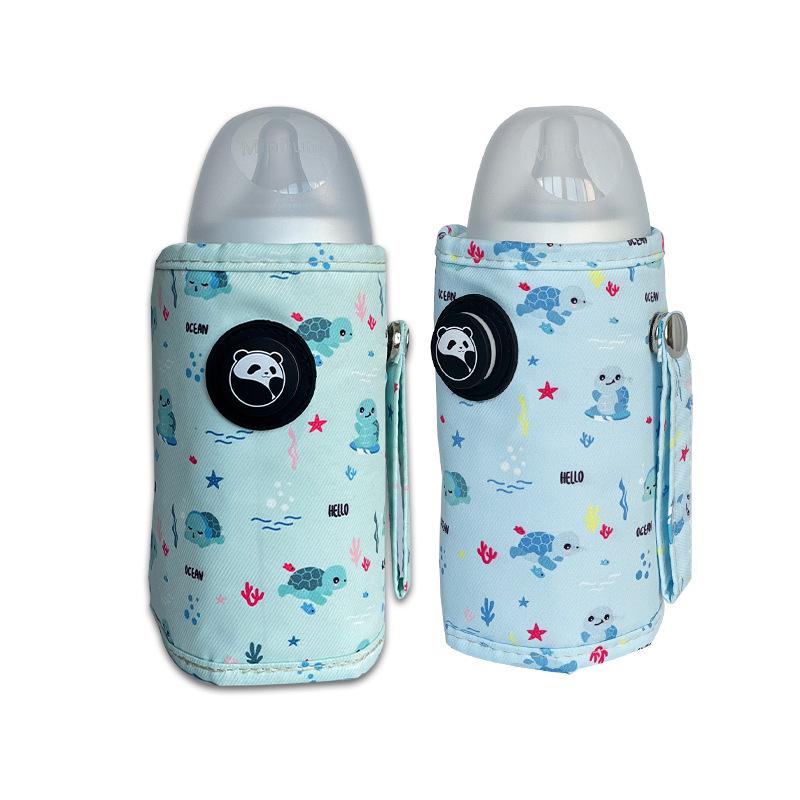 USB car bottle insulation cover portable milk thermostat outdoor constant temperature heating milk bottle insulation cover