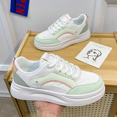 Little White Shoes Versatile High Street Shoes Women'S Tide Campus Wind Board Shoes Soft-Soled Women'S Shoes