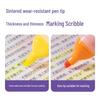 Deli SK628 Acrylic Fluorescent Marker Pen Set - 6 Colors