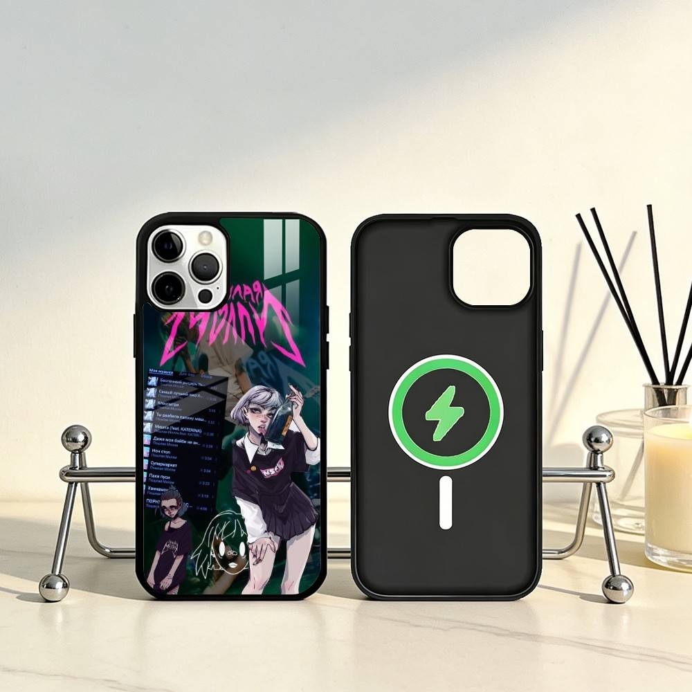 Sängerin Poshlaja Molli Handyhülle Für iPhone17,16,15,14,13,12,11 Plus,Pro Max Magnetisch Für Magsafe Kabelloses Laden