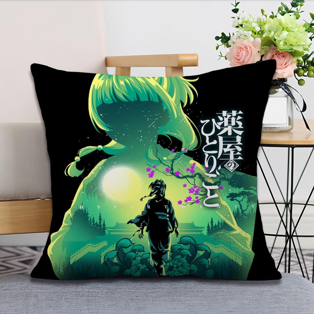 

cartoon D-Diaries anime The soft Comfortable Pillow A-Apothecary Case for Sofa Living Room Home office Decor Protective Cover 30x30CM(12x12in)
