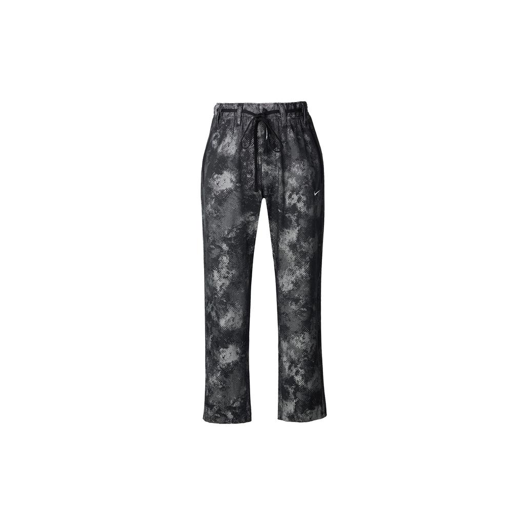 Nike Logo Outdoor Mid-Waist Zipper Straight Leg Casual Pants Men Pants Black FZ0649-010