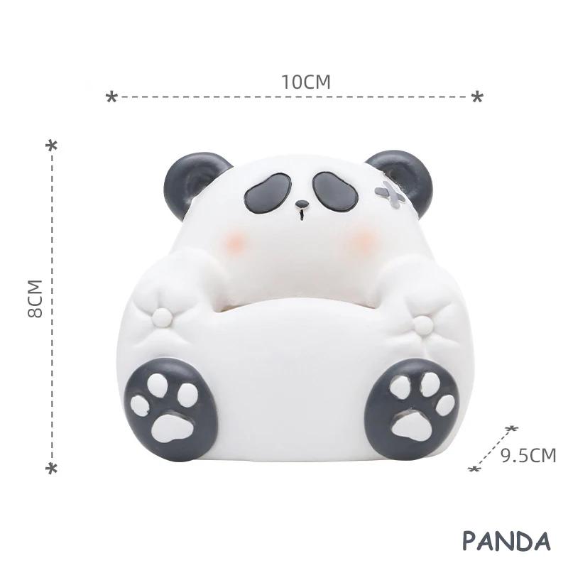 Animal Sofa Small Plant Pot Resin Succulent Planter for Home Office Desk Mini Ornament Fairy Garden Flowerpot Decoration